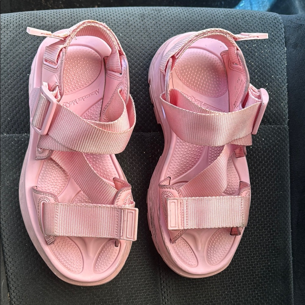 Pink Alexander McQueen